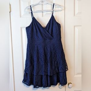 Le Chateau Lace Fit & Flare Summer Dress